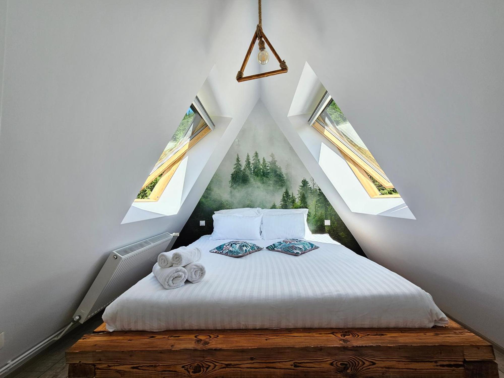 Cabana Cozy Cabin A Frame Topliţa Exterior foto