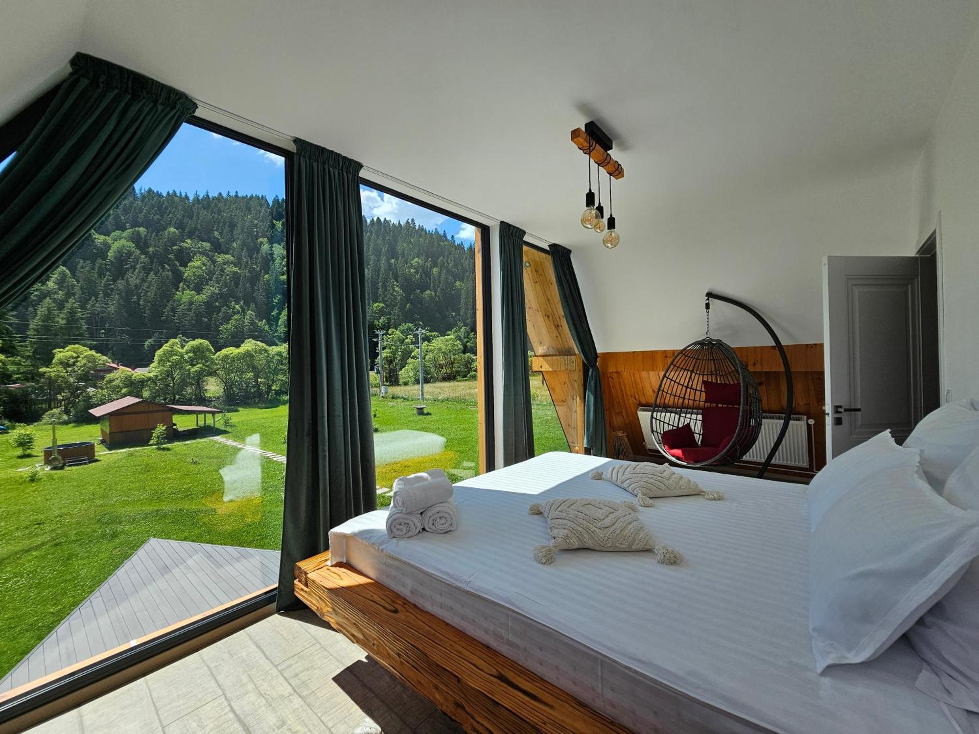 Cabana Cozy Cabin A Frame Topliţa Exterior foto
