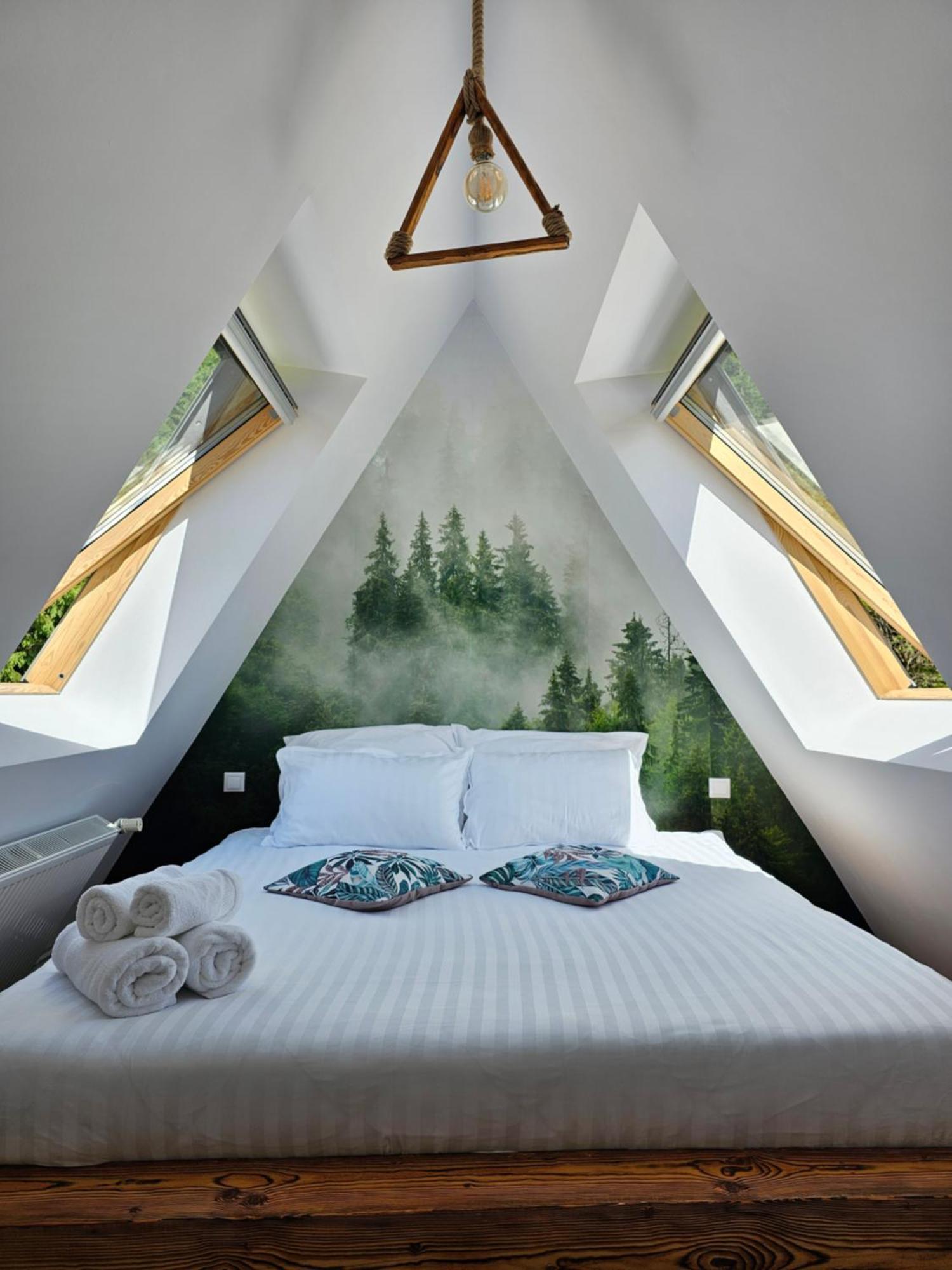 Cabana Cozy Cabin A Frame Topliţa Exterior foto