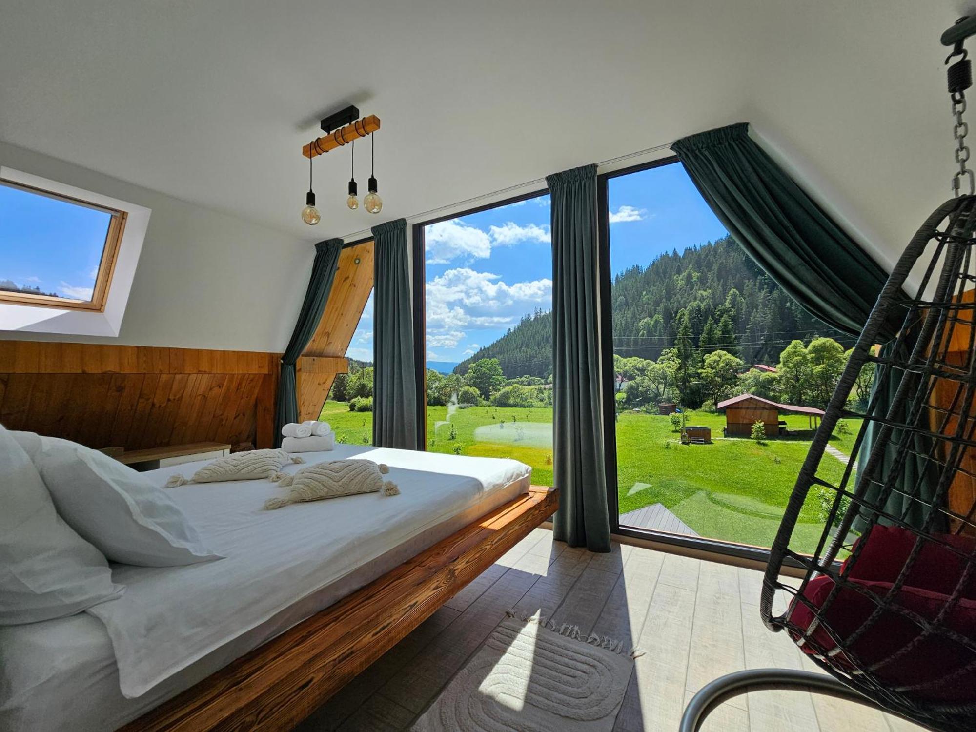 Cabana Cozy Cabin A Frame Topliţa Exterior foto