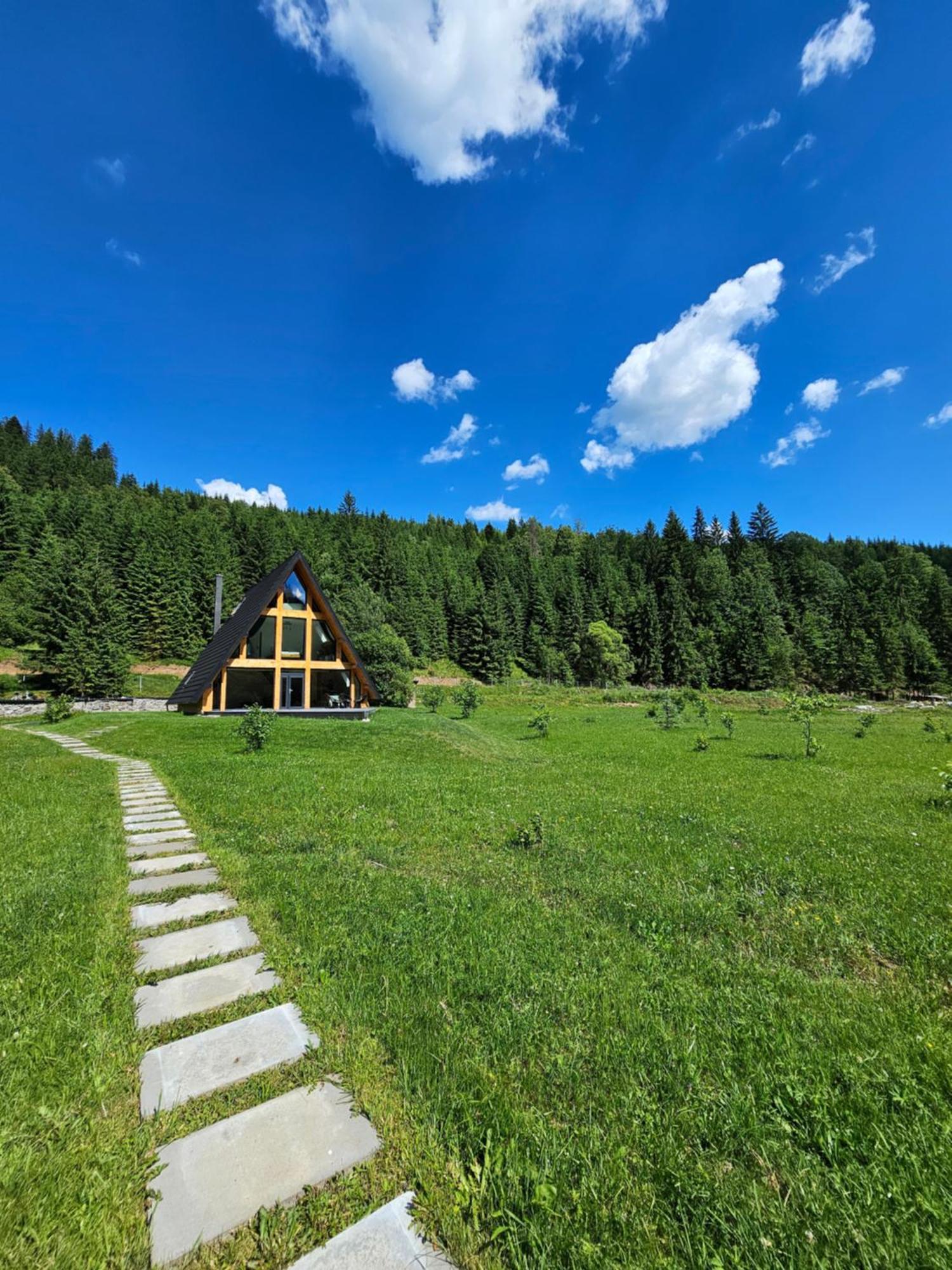 Cabana Cozy Cabin A Frame Topliţa Exterior foto