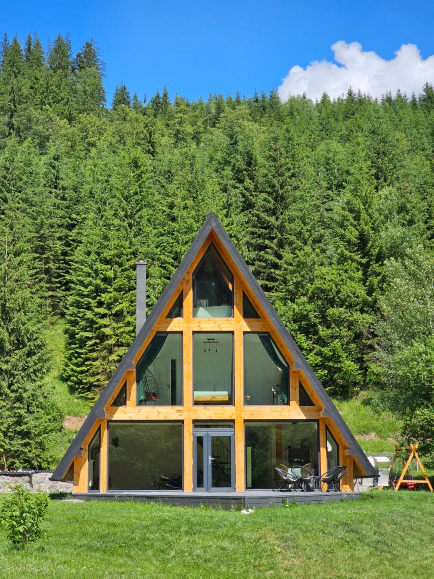 Cabana Cozy Cabin A Frame Topliţa Exterior foto