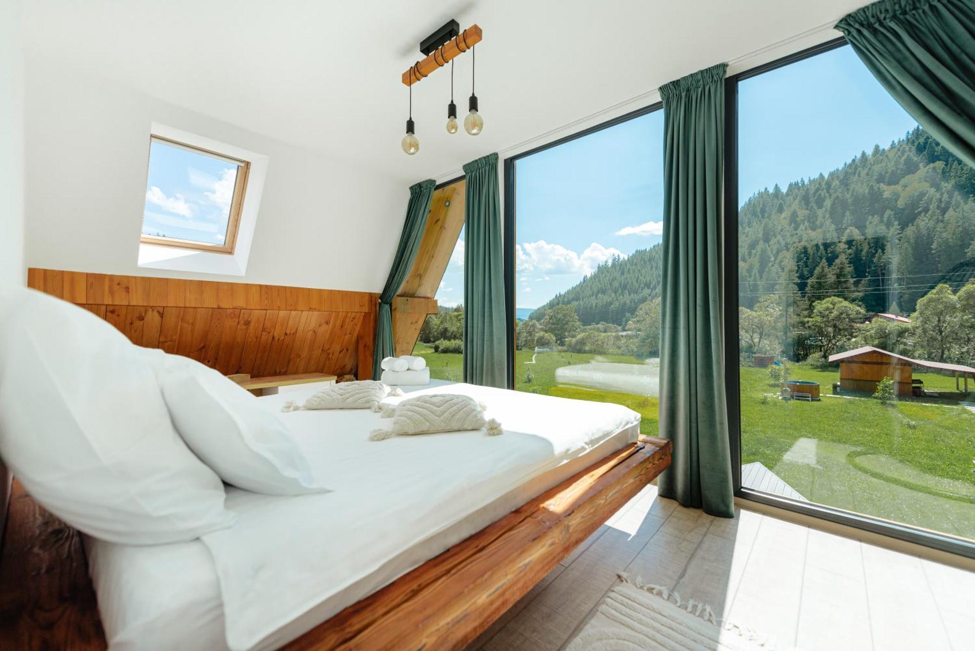Cabana Cozy Cabin A Frame Topliţa Exterior foto