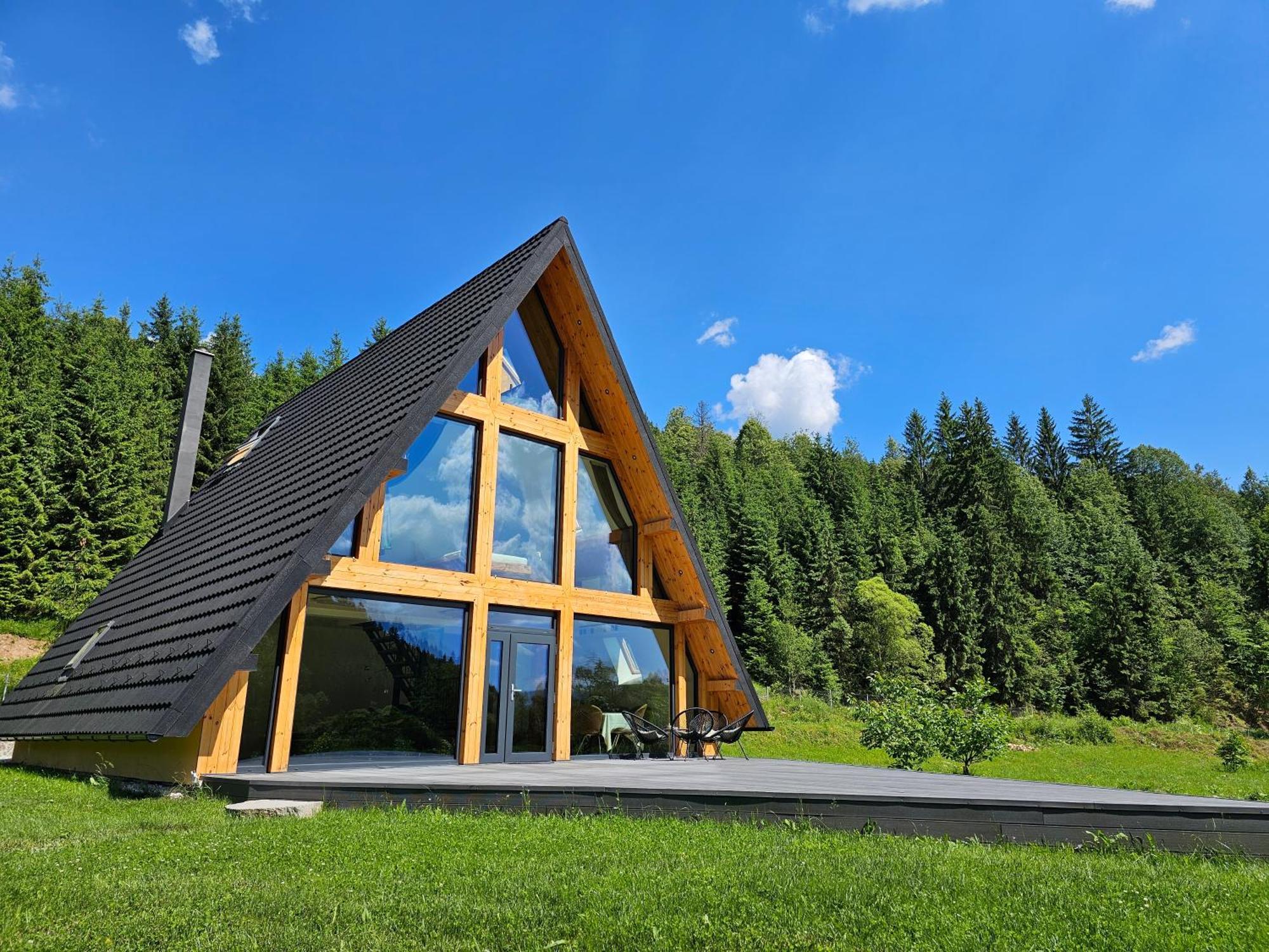 Cabana Cozy Cabin A Frame Topliţa Exterior foto
