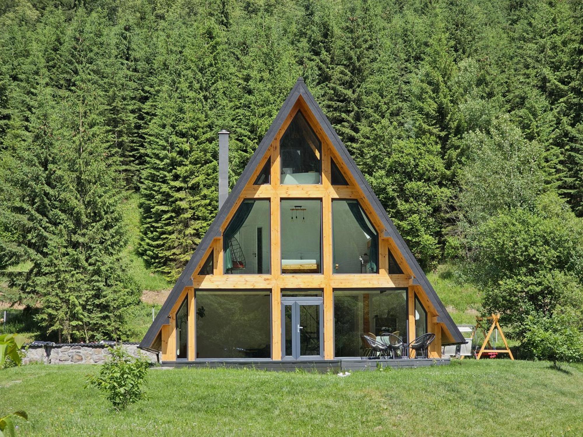 Cabana Cozy Cabin A Frame Topliţa Exterior foto