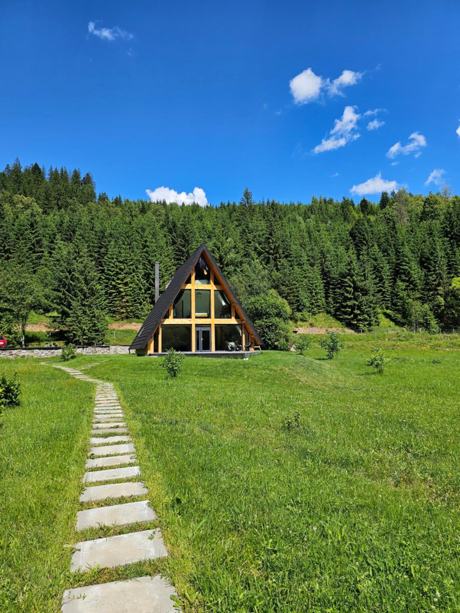 Cabana Cozy Cabin A Frame Topliţa Exterior foto