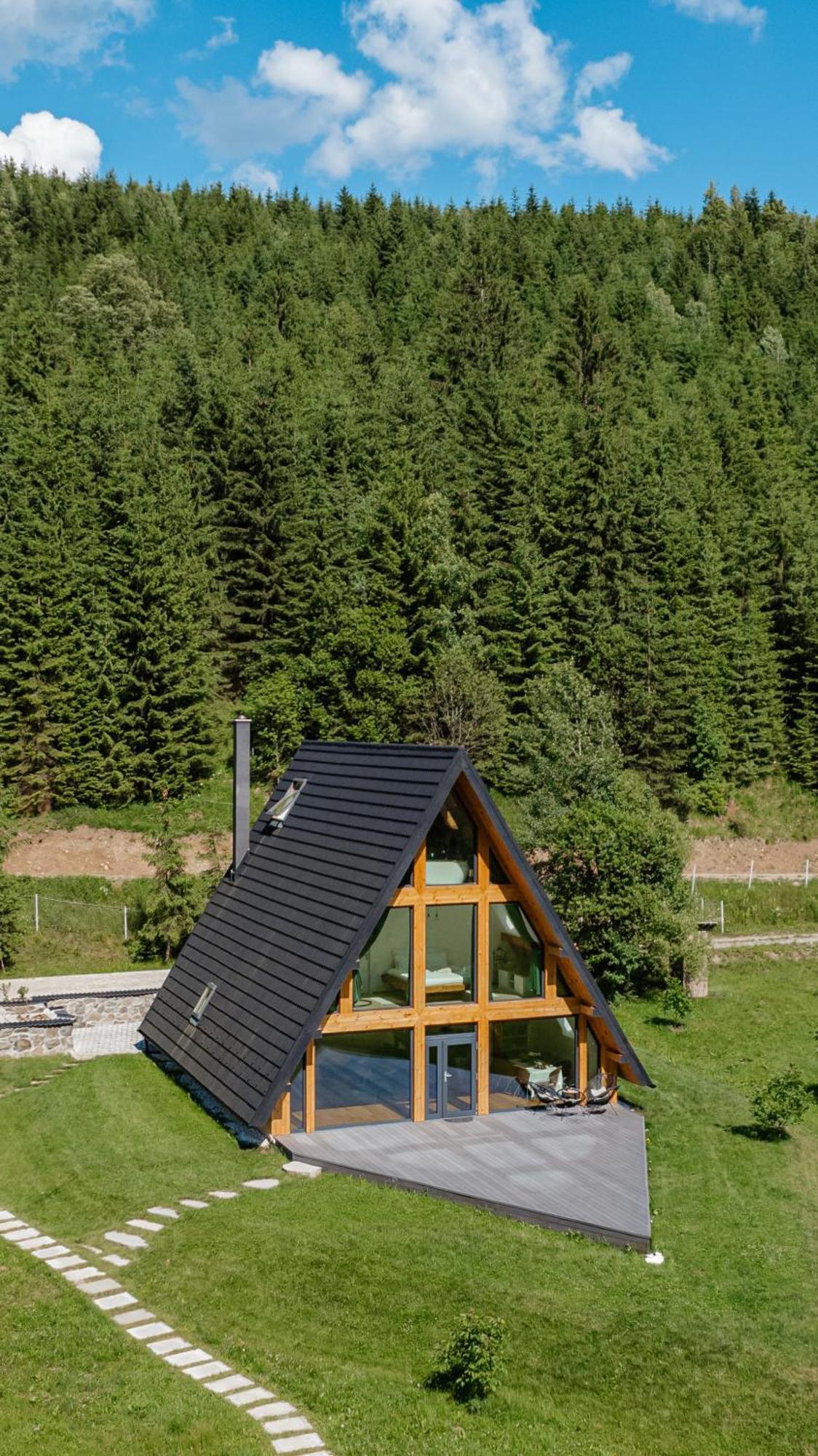 Cabana Cozy Cabin A Frame Topliţa Exterior foto